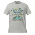 Come Thou Fount of Every Blessing Christian Hymn T-shirt gray